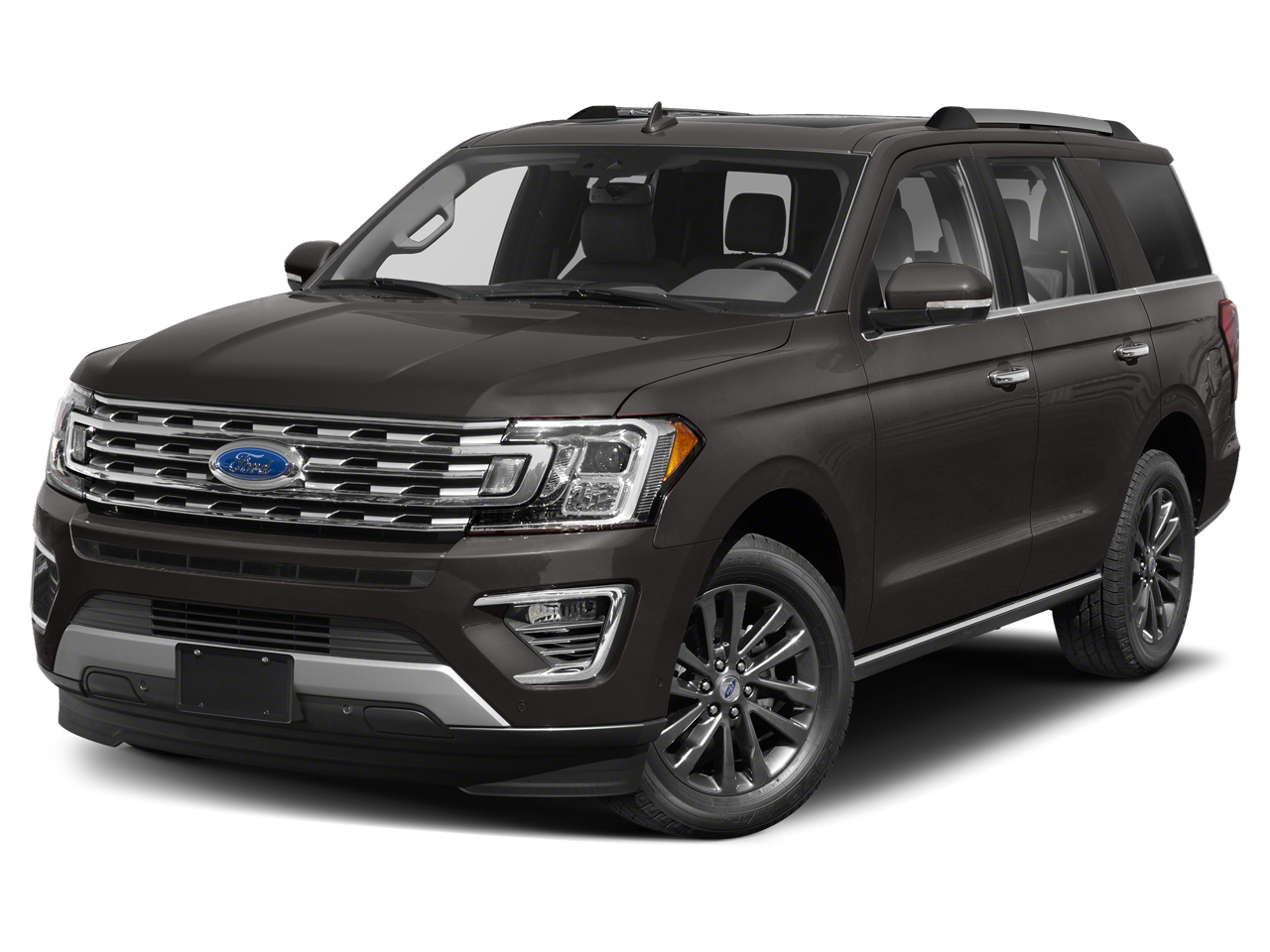 2020 Ford Expedition Limited in Gray — front three-quarter view