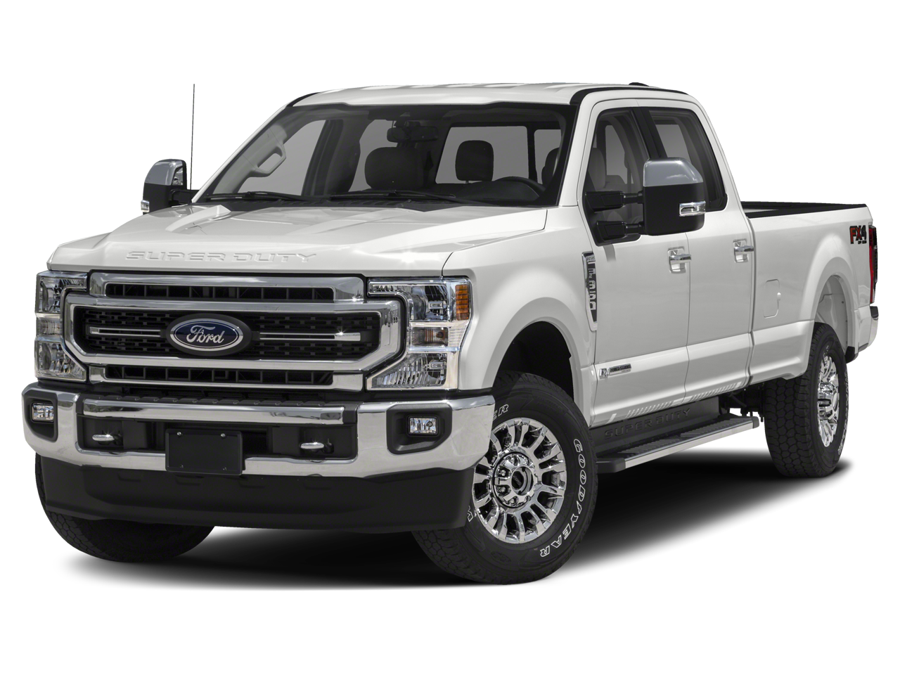 2020 Ford Super Duty F-350 SRW LARIAT in Blue — front three-quarter view