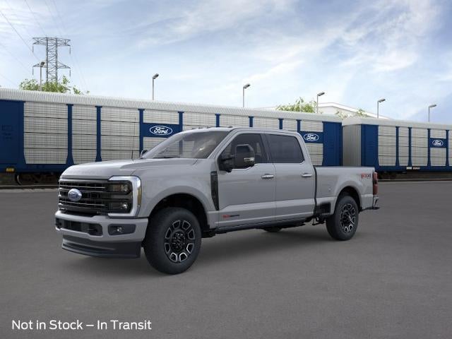 2026 Ford Super Duty F-350 Platinum in Avalanche — front three-quarter view