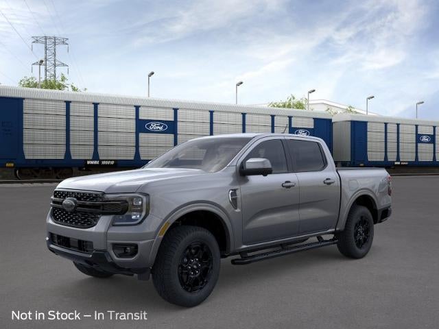 2026 Ford Ranger Lariat in Carbonized Gray Metallic — front three-quarter view
