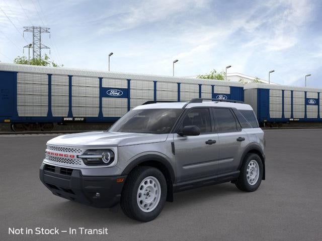 2025 Ford Bronco Sport Heritage in Carbonized Gray Metallic — front three-quarter view