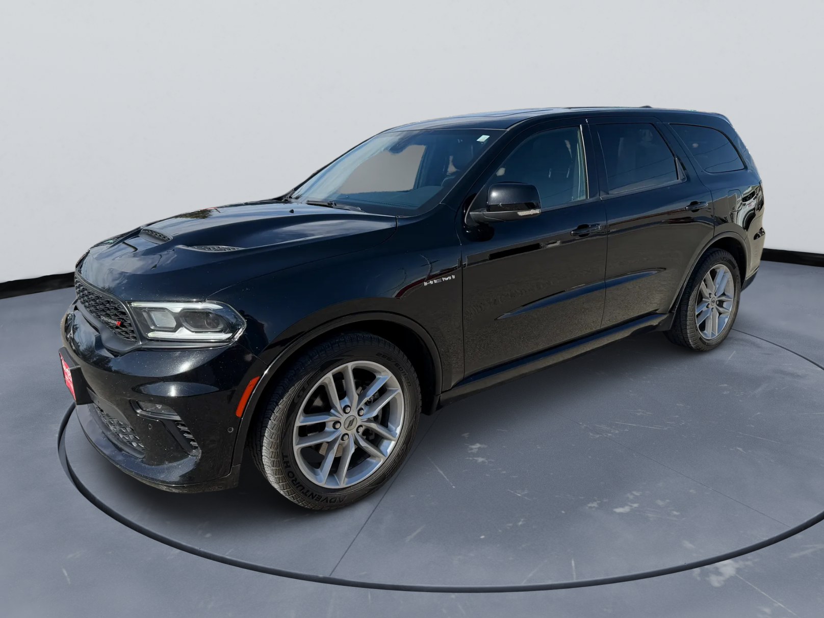 2021 Dodge Durango R/T in Db Black Clearcoat — front three-quarter view
